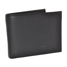 CONTE MASSIMO Portefeuille Homme, Cuir Véritable, Fait Main avec Porte-cartes et Fenêtre, Avec Coffret Cadeau