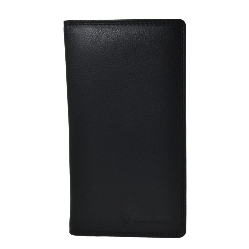 CONTE MASSIMO Portefeuille Homme, Cuir Véritable, Fait Main Porte-cartes Vertical, Avec Coffret Cadeau — vue de face
