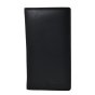 Conte Massimo Men's Wallet, Genuine Leather, Handmade, Vertical Card Holder, Gift Box — front view
