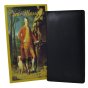 Conte Massimo Men's Wallet, Genuine Leather, Handmade, Vertical Card Holder, Gift Box — view 8