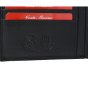 Conte Massimo Men's Wallet, Genuine Leather, Handmade, Card Holder and Button, Gift Box — logo detail