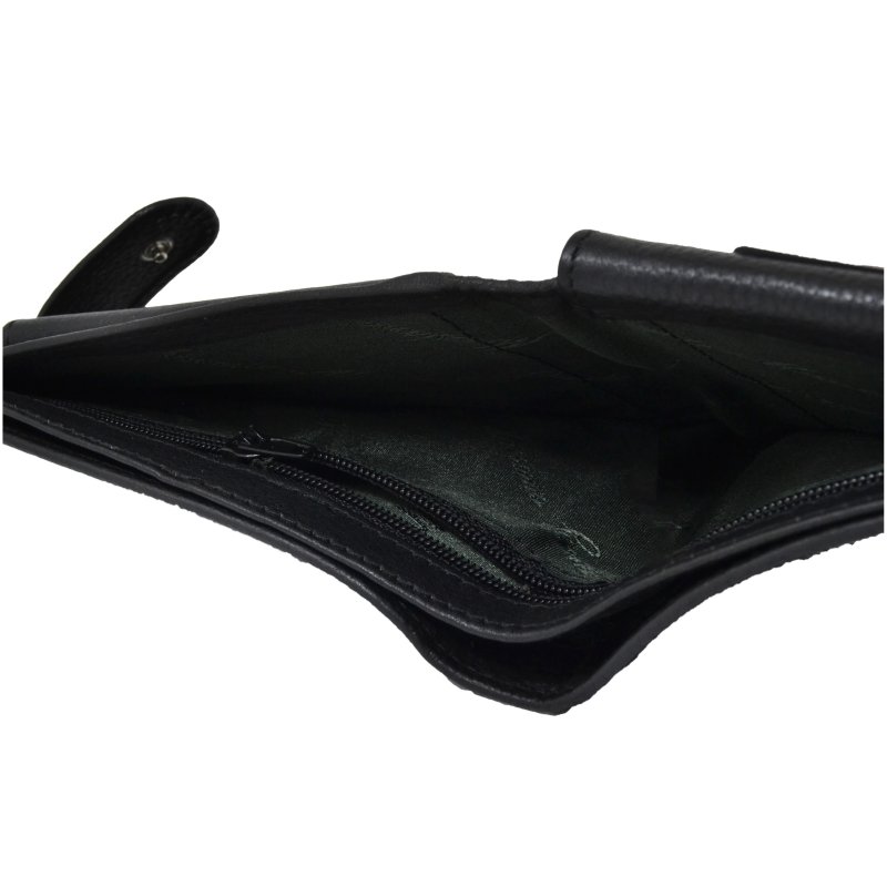 CONTE MASSIMO Cartera Hombre, Piel Auténtica, Hecho a Mano Cierre con Botón, Con Caja de Regalo — vista 7