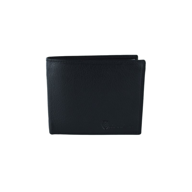 CONTE MASSIMO Cartera Hombre, Piel Auténtica, Hecho a Mano, Grande Con Doble Ventana, Con Caja de Regalo — interior