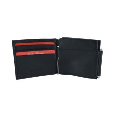 CONTE MASSIMO Portefeuille Homme, Cuir Véritable, Fait Main Double Pince à Billets, Avec Boîte Cadeau 2