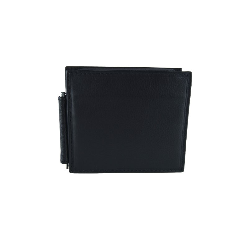 CONTE MASSIMO Portefeuille Homme, Cuir Véritable, Fait Main Double Pince à Billets, Avec Boîte Cadeau — vue 9