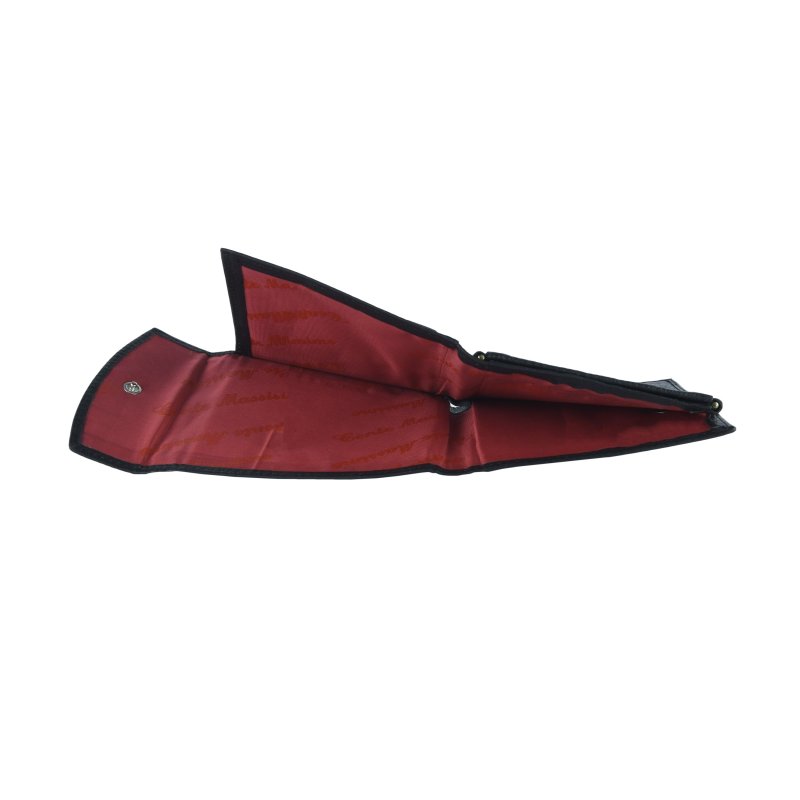 Conte Massimo Herren Geldbörse, Aus Echtem Leder, Mit TIC-TAC Klick-Münzfach und Geschenkbox — Rückansicht