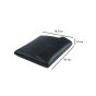 Conte Massimo Men's Wallet, In Genuine Leather, With TIC-TAC Coin Pocket and Gift Box — detail