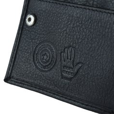 Conte Massimo Portabilletes De Piel Auténtica, Mini Cartera, Con Monedero TIC-TAC y Caja de Regalo 2