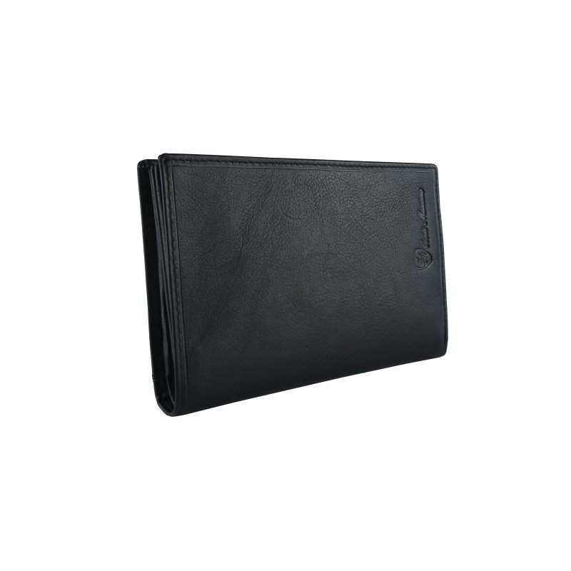CONTE MASSIMO, Portefeuille Homme Vertical Grand Format à Soufflet, Cuir Véritable, Boîte Cadeau — vue 10