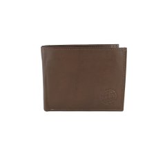 HUNT, Herren-Geldbörse aus Echtem Leder, Klassisch mit Knopf, mit RFID-Schutz und Geschenkbox 2