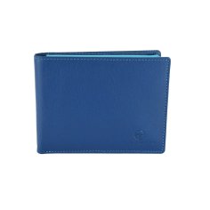SERGIO TACCHINI, Cartera Hombre Sin Monedero En Piel Auténtica Interior Multicolor Con Caja de Regalo