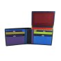 SERGIO TACCHINI, Men's Wallet Without Coin Pocket In Genuine Leather Multicolour Interior With Gift Box — view 19