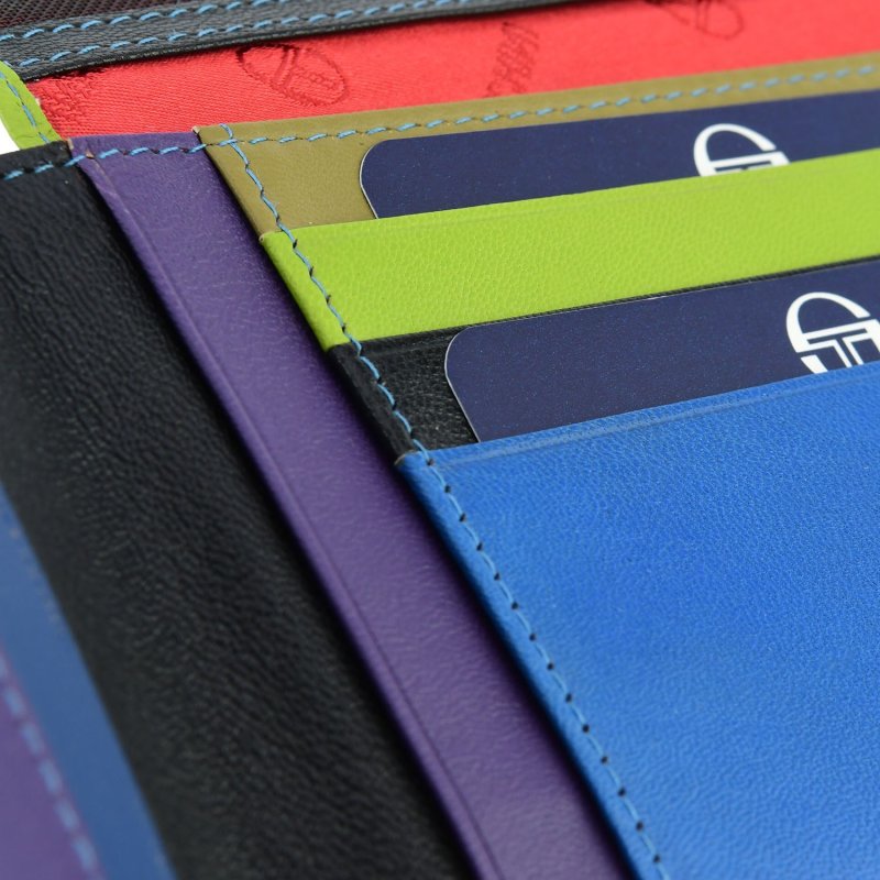 SERGIO TACCHINI, Men's Wallet Without Coin Pocket In Genuine Leather Multicolour Interior With Gift Box — view 23