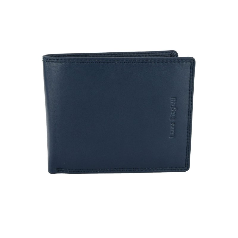 BIAGIOTTI UOMO, Cartera de Hombre en Piel Auténtica, Clásica con Monedero y Caja de Regalo