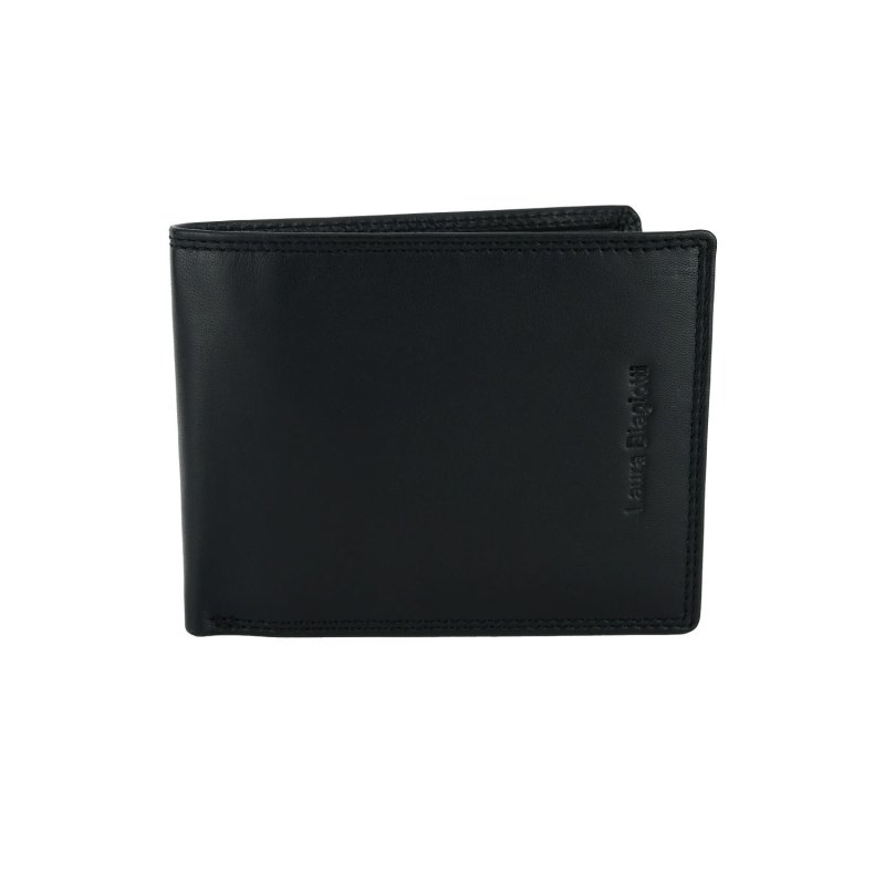 Biagiotti Men's Wallet in Genuine Leather, Classic With Coin Purse and Gift Box — view 9