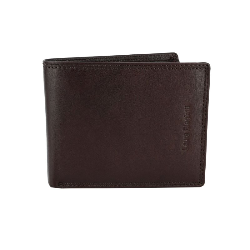 BIAGIOTTI UOMO, Cartera de Hombre en Piel Auténtica, Clásica con Monedero y Caja de Regalo — vista 17