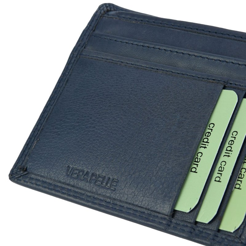 Biagiotti Men's Wallet in Genuine Leather, No Window, Gift Box — view 15