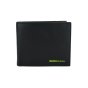 Momo Design Men's Wallet in Genuine Leather, RFID Protection, Wooden Gift Box