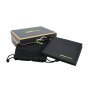 MOMO DESIGN Men's Wallet in Genuine Leather, With RFID Protection, Without Coin Pocket, Wooden Gift Box — view 8