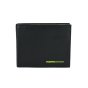 MOMO DESIGN Men's Slim Wallet in Genuine Leather, With RFID Protection, Wooden Gift Box