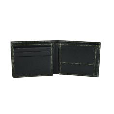 MOMO DESIGN Portefeuille Homme Slim en Cuir Véritable, avec Protection RFID, Boîte Cadeau en Bois 2