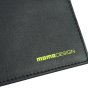 MOMO DESIGN Men's Slim Wallet in Genuine Leather, With RFID Protection, Wooden Gift Box — detail