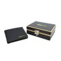 MOMO DESIGN Men's Slim Wallet in Genuine Leather, With RFID Protection, Wooden Gift Box — view 7