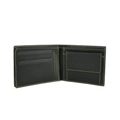 MOMO DESIGN Portefeuille Homme en Cuir Véritable, Classique, avec Protection RFID, Boîte Cadeau en Bois 2