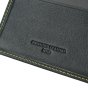 MOMO DESIGN Herren-Geldbörse aus Echtem Leder, Klassisch, mit RFID-Schutz, Geschenkbox aus Holz — Logo-Detail