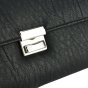 Black Work Wallet, Multi-Pocket for Gas Station Attendants, Faux Leather, with Chain H98186 — inside