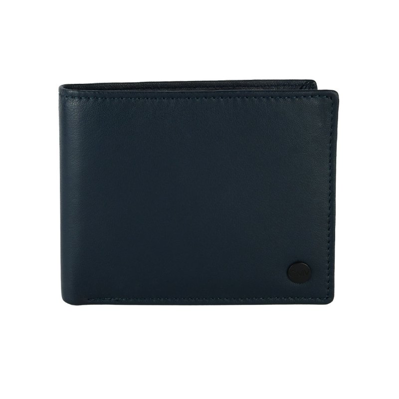 GIANMARCO VENTURI Portefeuille Homme en Cuir Véritable, Avec Porte-Monnaie, Boîte Cadeau 996