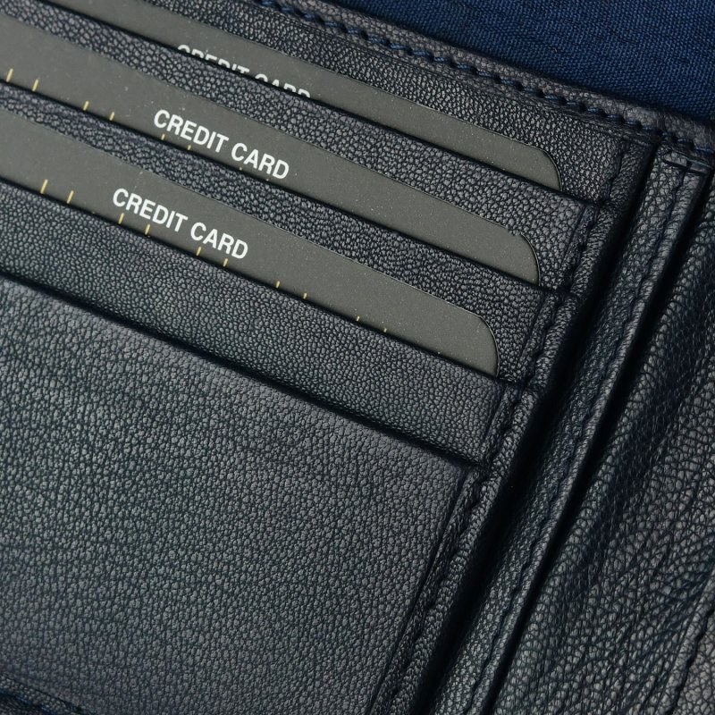 GIANMARCO VENTURI Men's Wallet In Genuine Leather, With Coin Pocket, Gift Box 996 — view 8