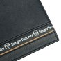 SERGIO TACCHINI Portefeuille Homme en Cuir Véritable, Fin avec Porte-monnaie 019 — détail logo
