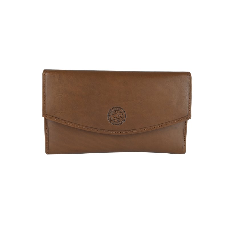 HUNT Women's Wallet, Genuine Leather, RFID Protection, Large, With Gift Box