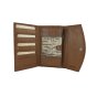 HUNT Women's Wallet, Genuine Leather, RFID Protection, Large, With Gift Box — front view