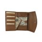 HUNT Women's Wallet, Genuine Leather, RFID Protection, Large, With Gift Box — back view