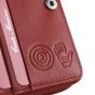 CONTE MASSIMO Women's Wallet, Genuine Leather with Card Holder and Coin Pocket — view 44