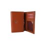 CONTE MASSIMO Women's Wallet, Genuine Leather with Card Holder and Coin Pocket, Button Closure — view 10