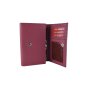 CONTE MASSIMO Women's Wallet, Genuine Leather with Card Holder and Coin Pocket, Button Closure — view 26