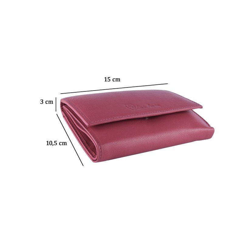 CONTE MASSIMO Spacious Women's Wallet, Genuine Leather with Card Holder and Coin Purse, Gift Box — view 40