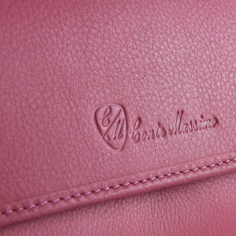 CONTE MASSIMO Spacious Women's Wallet, Genuine Leather with Card Holder and Coin Purse, Gift Box — view 44