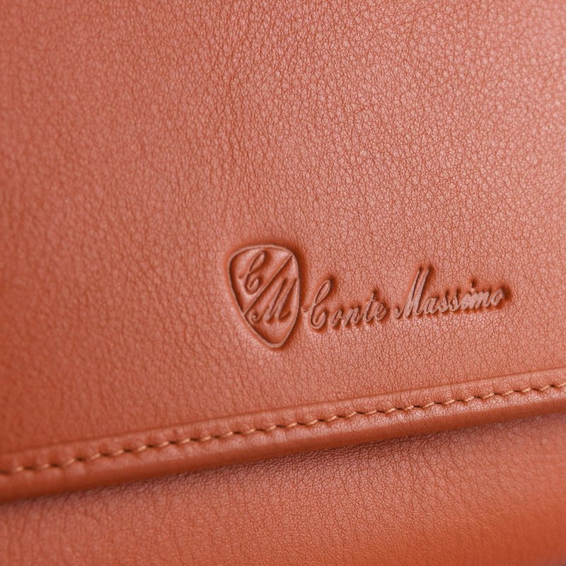 CONTE MASSIMO Spacious Women's Wallet, Genuine Leather with Card Holder and Coin Purse, Gift Box — view 62