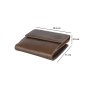 HUNT Women's Wallet, Genuine Leather, RFID Protection, Small, with Gift Box — inside