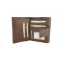 HUNT Portefeuille Femme, en Cuir Véritable, avec Protection RFID, Petit Avec Boîte Cadeau — vue de face