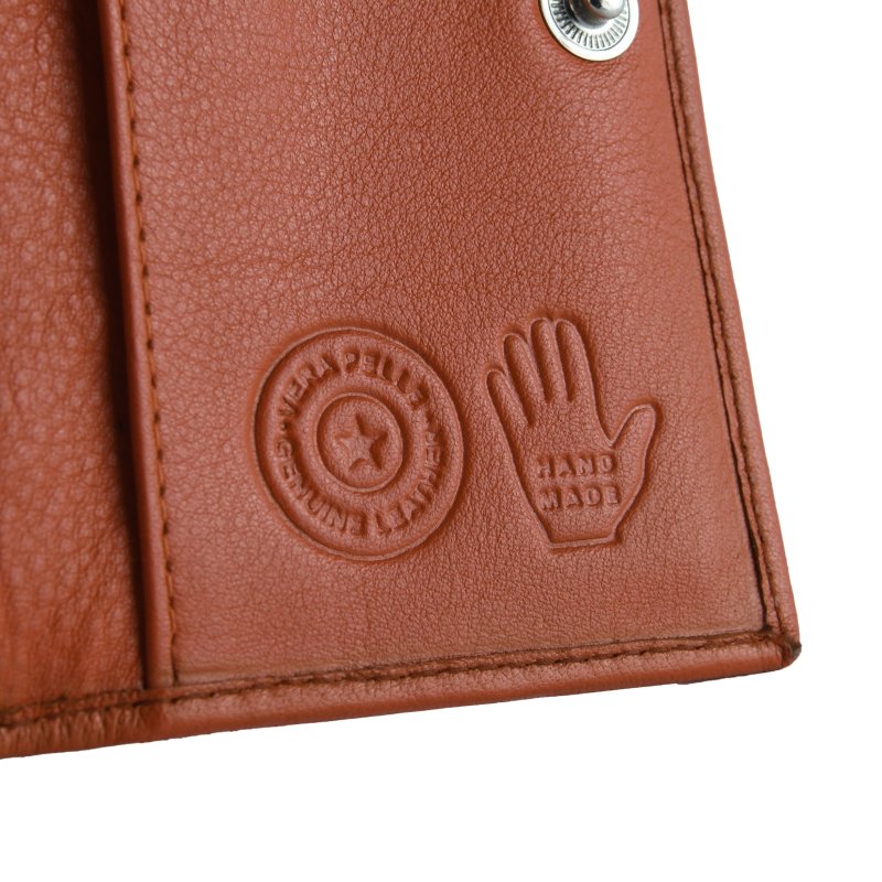 CONTE MASSIMO Women's Wallet, Genuine Leather with Card Holder and Coin Purse — view 7