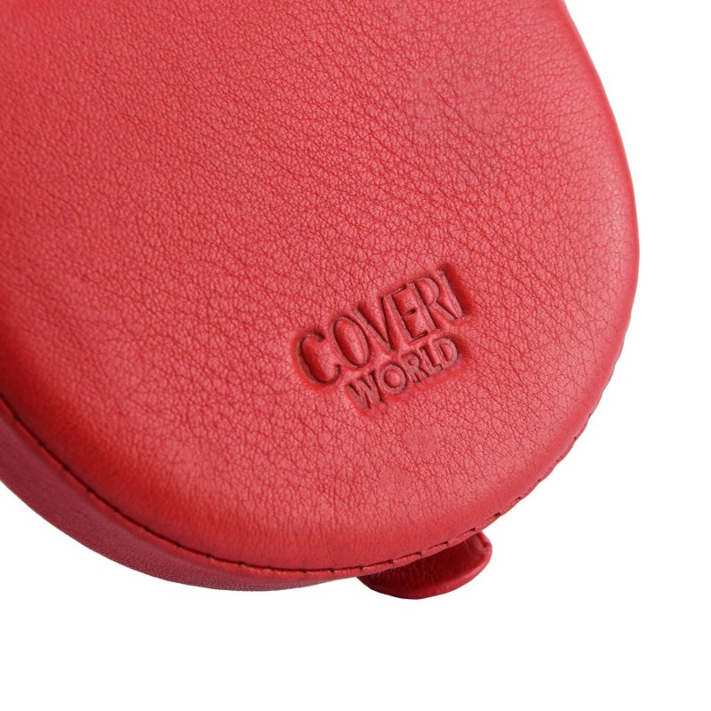 COVERI Porte-Monnaie, Pour Pièces en Euros, Homme Cuir Véritable — vue 28