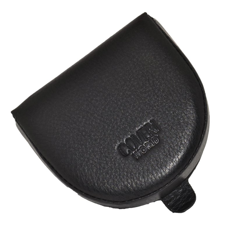 COVERI Coin Purse, Euro Coin Holder, Men's Genuine Leather — view 40