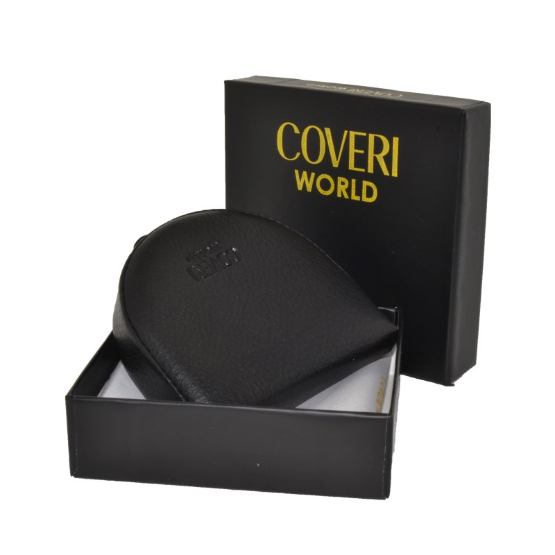 COVERI Coin Purse, Euro Coin Holder, Men's Genuine Leather — view 41