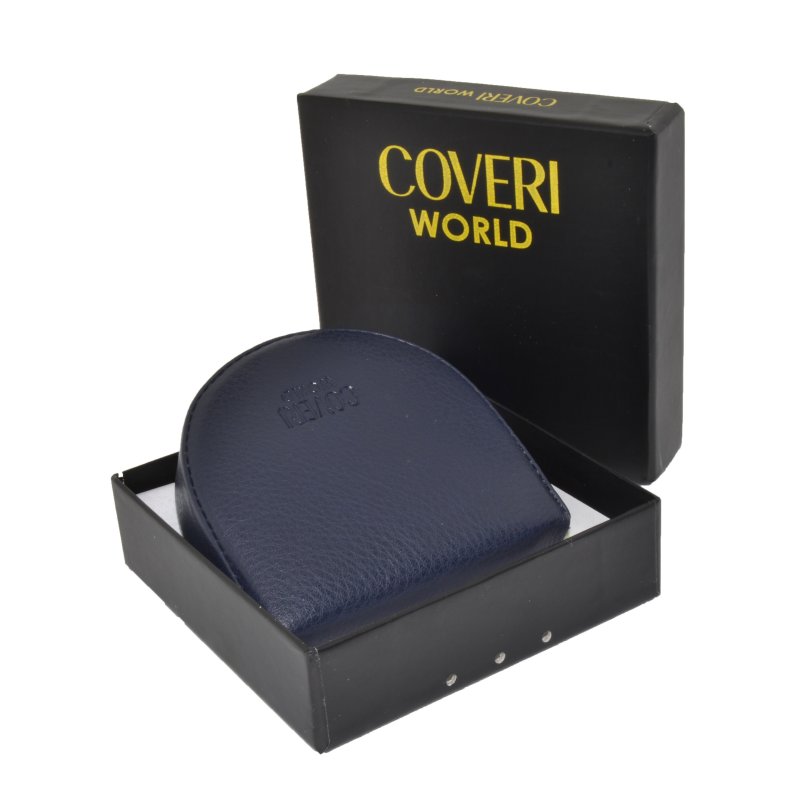 COVERI Porte-Monnaie, Pour Pièces en Euros, Homme Cuir Véritable — vue 50