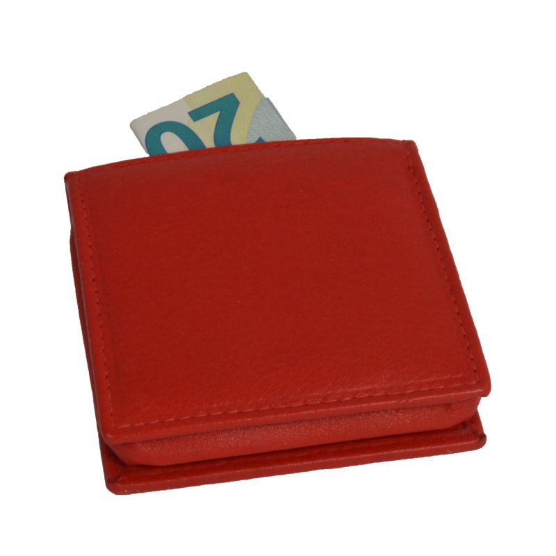 CONTE MASSIMO Porte-monnaie, Porte-euros, Homme en Cuir Véritable Carré — vue 20